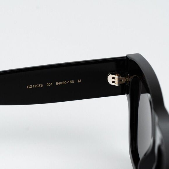 Gucci Women Sunglasses Black Grey Square GG1793S 001 NEW AUTHENTIC main image 4